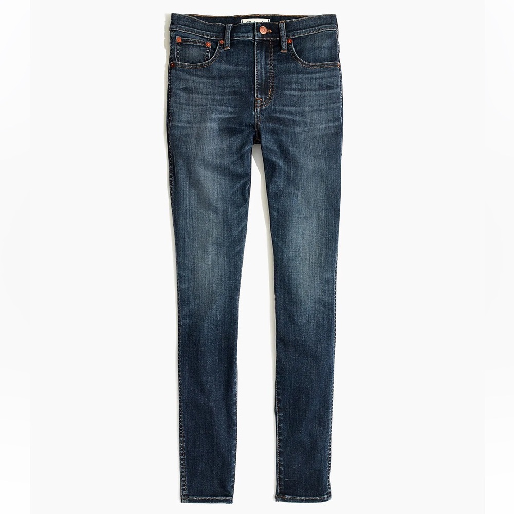 Madewell Taller 10" High-Rise Skinny Jeans in Danny Wash - Size 29 TALLER